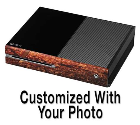 Custom Xbox One Console Skin Front Flamingtoast