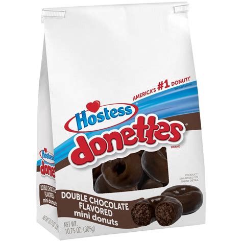 Hostess Donettes Double Chocolate Mini Donuts 1125 Oz Shipt