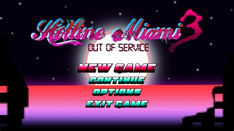 Hotline Miami 3 Main Menu Concept Rhotlinemiami