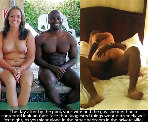 Brand New Interrracial Honeymoon Cuckold Vacation Caps 8