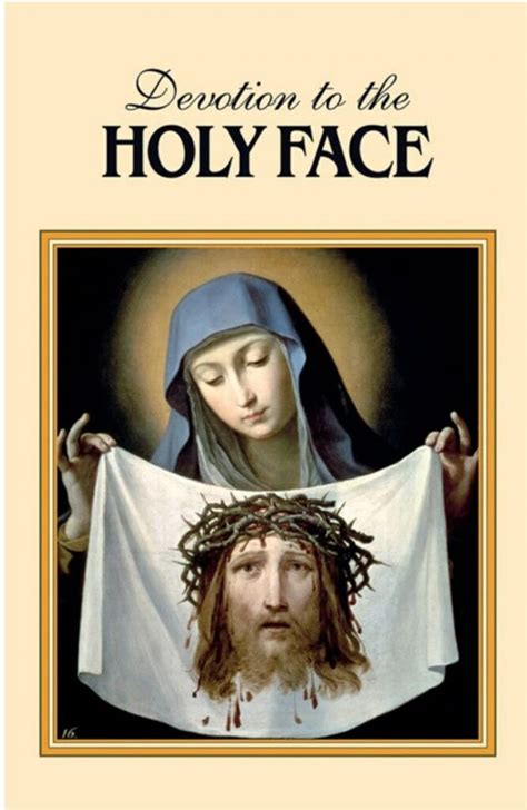 Devotion To The Holy Face Carlo Catholic Services