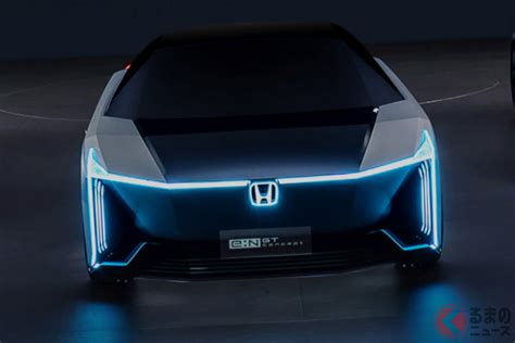 ホンダが新型「スポーツカー」をお披露目 斬新デザインの「gt Concept」 完全evで目指すホンダのビジョンとは くるまのニュース