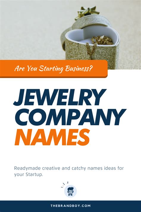 399 Best Jewelry Company Names Ideas Thebrandboycom In 2020 Business Names Company Names