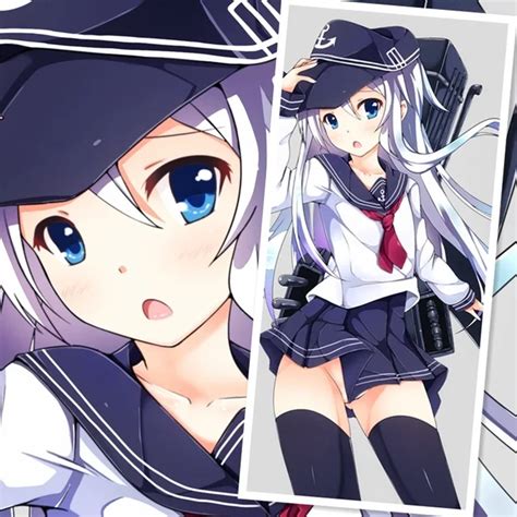 45x95cm Fleet Collection Kancolle Girls Verniy Hibiki Cartoon Anime Art Wall Picture Mural