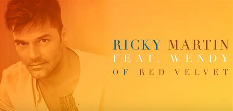 Red Velvet's Wendy Collaborates with Ricky Martin!
