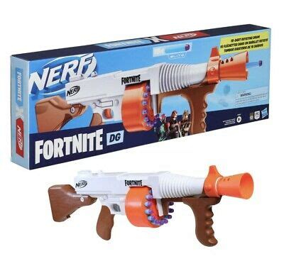 Nerf elite darts gun fortnite microshots blaster kids pistol collectible toys. NERF Fortnite Drum Gun DG Blaster Rifle Toy Elite 15 Dart ...