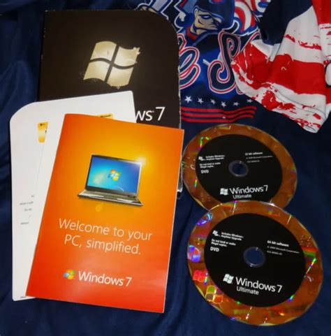 Microsoft Windows 7 Ultimate 32 And 64bits Full Version Glc 00182 7000