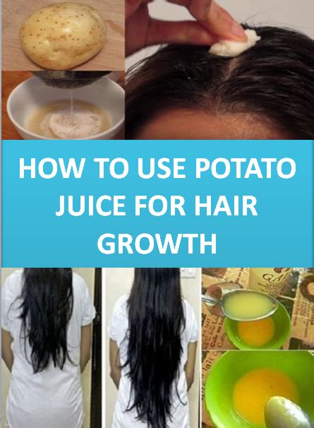 How To Use Potato Juice For Hair Growth Top 5 Diy