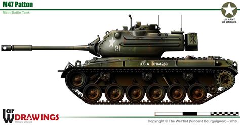 M47 Patton Patton Army Vehicles Patton Tank