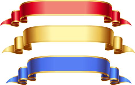 Gold Ribbon Banner Clipart Free Clip Art Images Ribbon Banner Blue