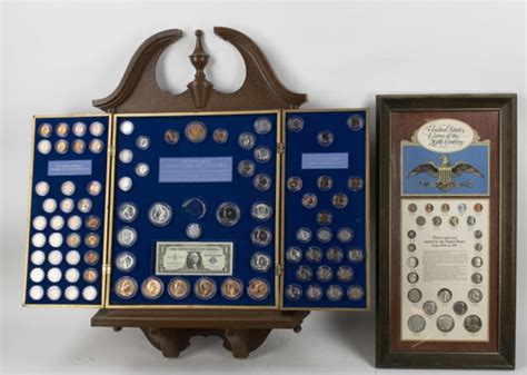 2 United States Framed Coin Collections