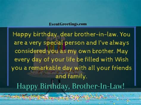 Best Happy Birthday Brother In Law Wishes And Quotes