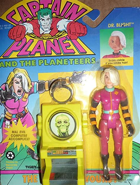 Captain Planet Dr Blight Action Figure Toys And Games