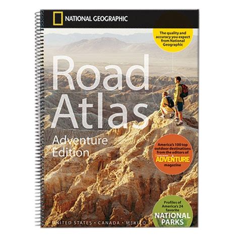 Road Atlas Adventure Edition United States Canada Mexico