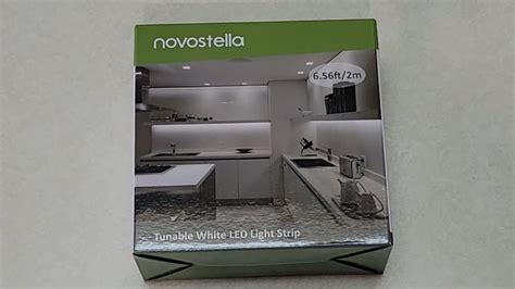 Novostella Ip65 Waterproof Tunable White Led Strip Light Install And