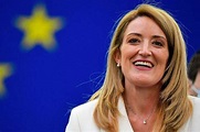 Roberta Metsola zur neuen EU-Parlamentspräsidentin gewählt - Ausland ...