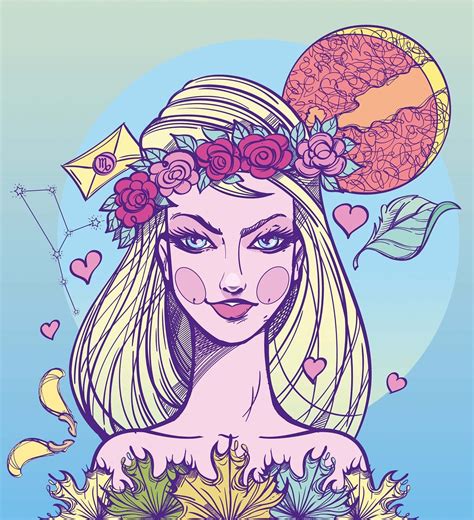 Virgo ~ Zodiac Signs Symbols, Astrological Symbols, Zodiac Signs