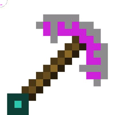 It has maximum durability and mining speed compared to other types of pickaxe in minecraft. #pickaxe | Nova Skin