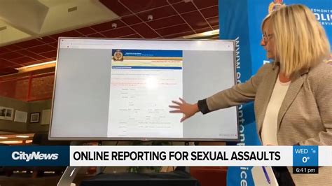 New Online Reporting Program For Victims Of Sexual Assault Video