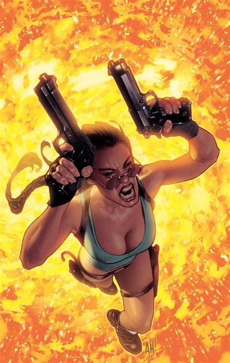 Tomb Raider 34covers And Splashesadam Hughes Comic Art Community Gallery Of Comic Art