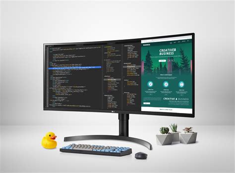 Lg 35wn75c 35 Inch Curved Ultrawide Monitor Qhd 3440x1440 Hdr 10