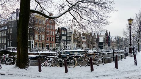 Amsterdam In The Snow Amsterdam Tourist Information