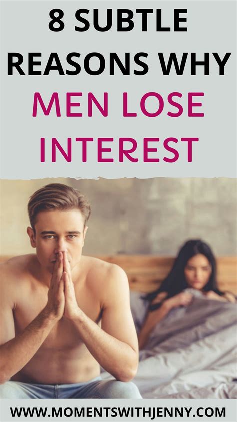 8 Subtle Reasons Why Men Lose Interest Datingadvice Datingtips