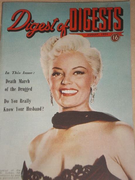 Tilleys Vintage Magazines Digest Of Digests Magazine August 1954 Issue For Sale Original
