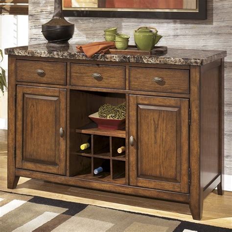 Aspen rustic cherry buffet by home styles. Signature Design by Ashley Furniture Lacey Dining Room ...