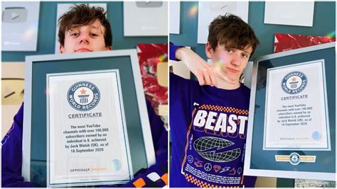 Jacksucksatlife Creator Jack Massey Welsh Sets Record With His Youtube