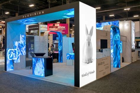 Trade Show Booth Design Ideas Led Tiles Displays And Panels