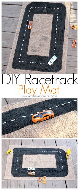 Diy Racetrack Playmat A New Dawnn