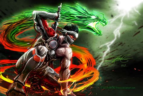 Artstation Blackwatch Genji Redemption Of The Green Dragon Jason