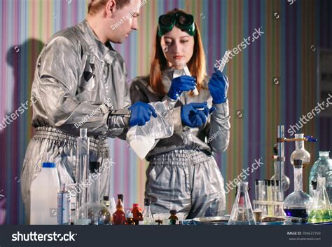Chemists Make Drugs Laboratory Stock Photo 704637769 Shutterstock