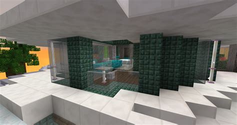 Circular Modern House Minecraft Map