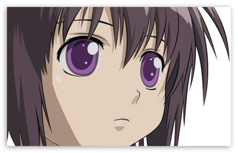 Girl With Purple Eyes Anime 4k Hd Desktop Wallpaper For 4k