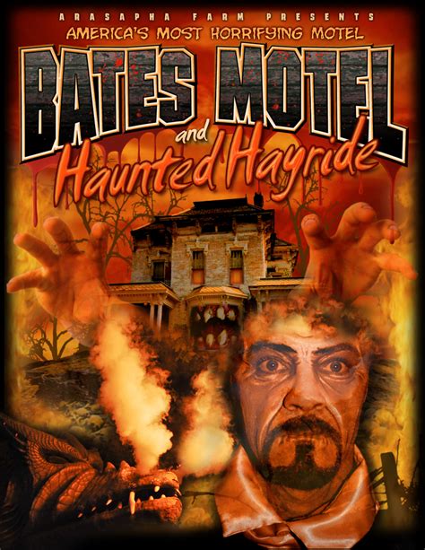 Bates Motel And Haunted Hayride Haunted House In