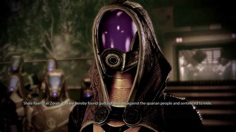Mass Effect 2 Tali Trial Walkthrough How To Stop Tali Being Exiled In Treason Her Loyalty