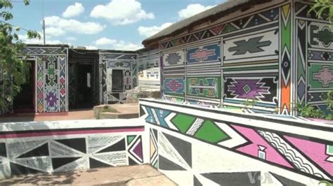 Ndebele Artist Popularizes Traditional Technique