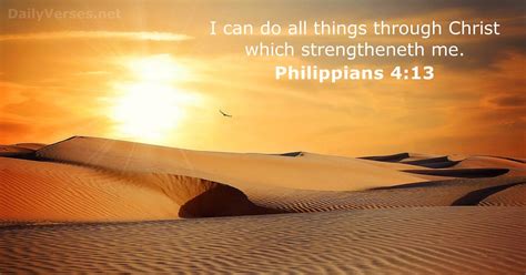 Philippians 413 Kjv Bible Verse Of The Day