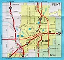 MAP of FLINT, Michigan - MultiMag Inc.