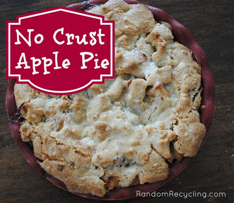 Food Recipe Apple Pie Recipe No Crust