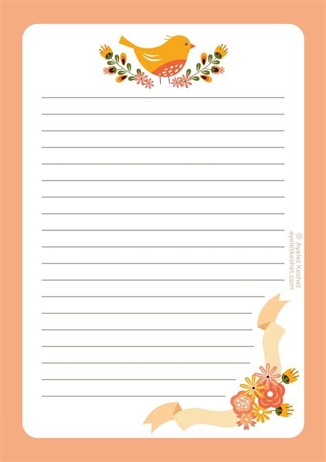 Printable Stationery Paper