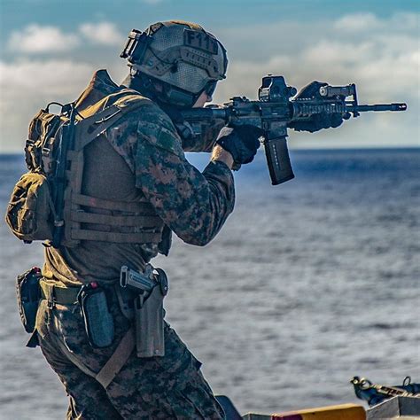 Marines And Sailors With The Maritime Raid Force 11th Marine