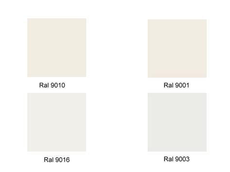 Kleurenschema RAL 9003 Plinten Witte Verf Kleuren Plinten Muurkleuren
