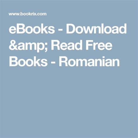 Romanian Ebooks Carti In Limba Romana Lightssapje