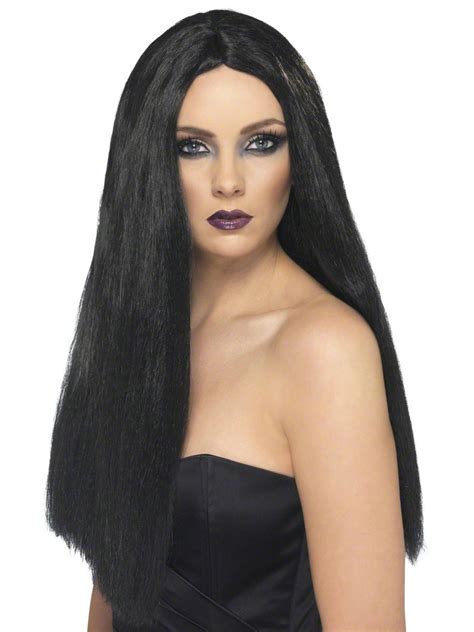 As soon as october the 1st hits, we paint our nails black, start swooning over gothic wedding dresses and hang pumpkin bunting from our desks. Witch Wig Black - 378 - Fancy Dress Ball