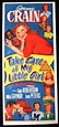 TAKE CARE OF MY LITTLE GIRL Original Daybill Movie poster Jeanne Crain