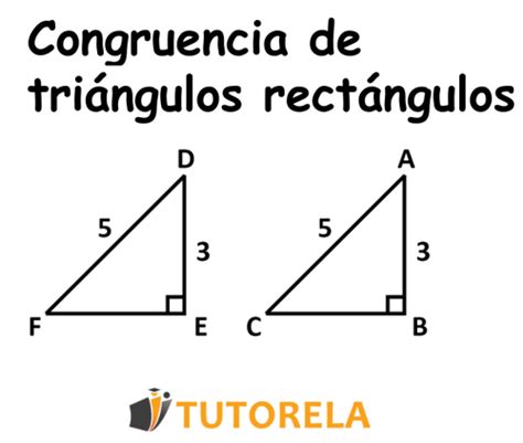 Congruencia De Triángulos Rectángulos En El Contexto Del Teorema De