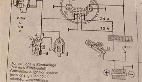 4 wire tachometer wiring diagram